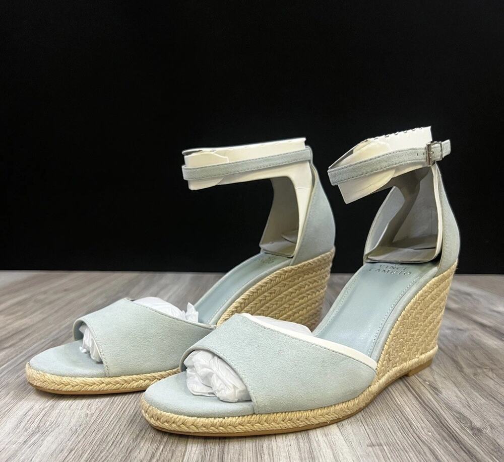 Vince Camuto Celeste Blue Platform Dress Pumps Women’s Size 11 NEW